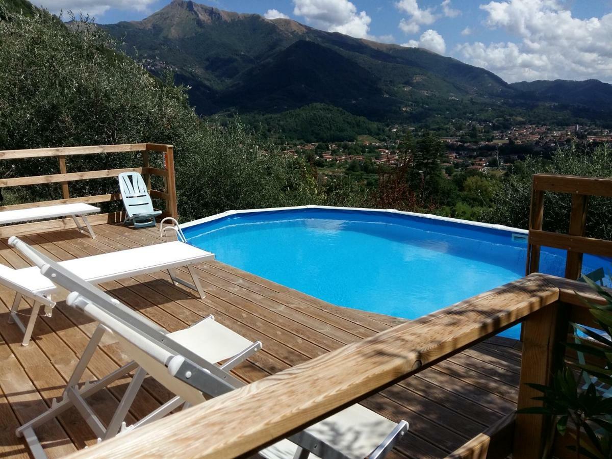 Valuable Rustic Tuscan Swimming Pool, Breathtaking View Of 卡麦奥雷 外观 照片